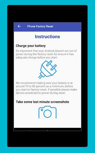 Phone Factory Reset screenshot 7