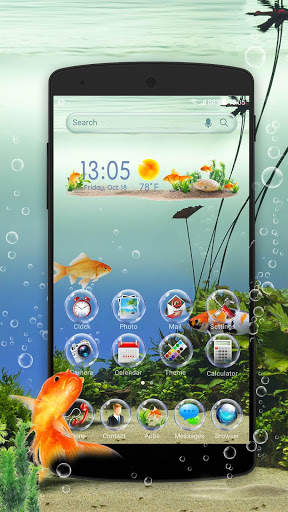 Aquariums launcher theme &wallpaper screenshot 1