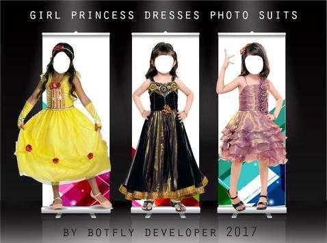 Girl Princess Dresses Photo Suits screenshot 1