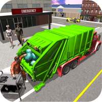 Hospital Garbage Transport Truck Simulator 2020 logo