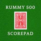 Rummy 500 Scorepad 1.0