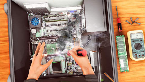 PC Building Simulator - Gaming Shop Tycoon Creator screenshot 1