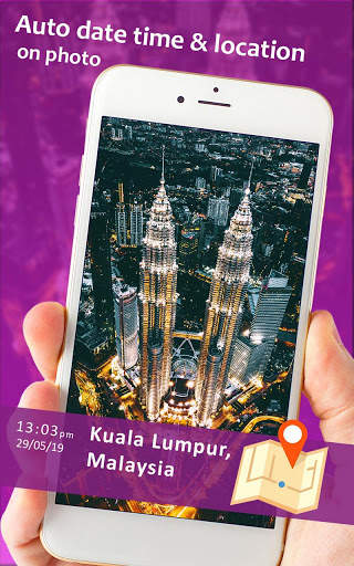GPS Map Camera - Auto Date Time, Photo Location screenshot 1