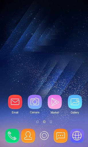 Aurora GO Launcher Theme screenshot 3