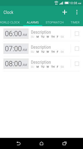 HTC Clock screenshot 2