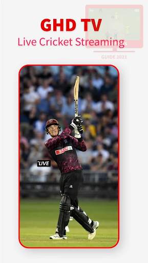 Free Cricket Live TV GHD Guide screenshot 1