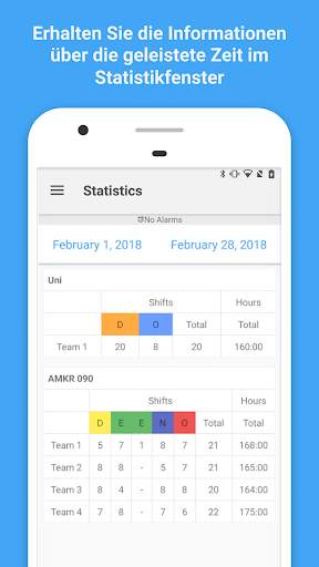 Arbeitsplan screenshot 4