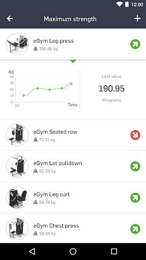 EGYM Fitness app 4 تصوير الشاشة