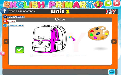 English for Primary 1 - First Term скриншот 6