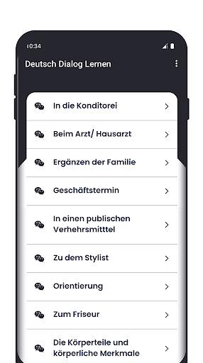 Deutsch Dialog Lernen screenshot 2