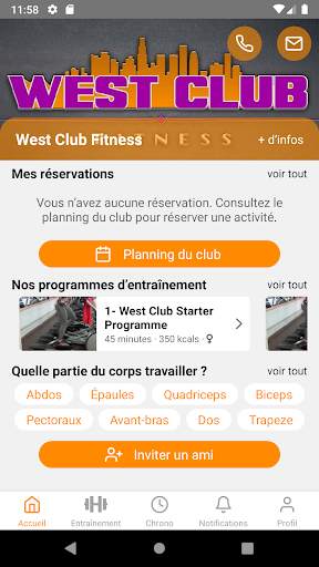 West Club Fitness Suresnes screenshot 1