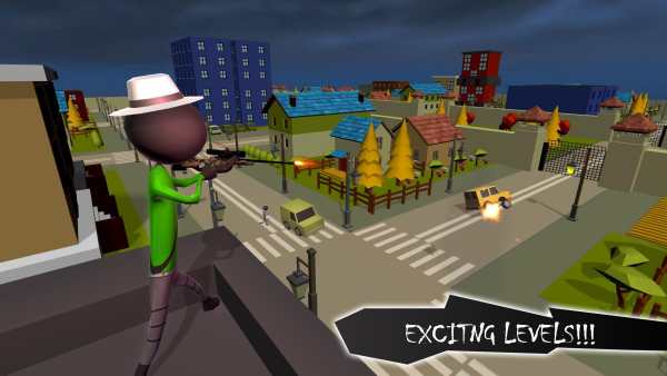 Stickman Crime City Escape स्क्रीनशॉट 2