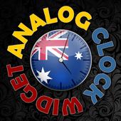 Australia Analog Clock Widget icon