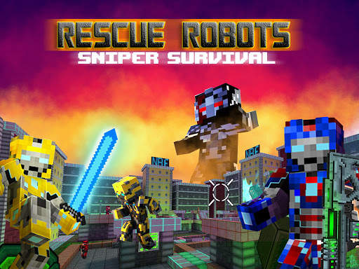 Rescue Robots Sniper Survival screenshot 15