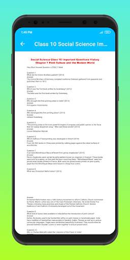 Class 10 Social Science Imp Question with Solution screenshot 5