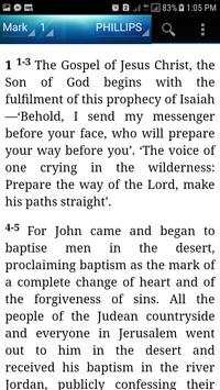 Holy Bible J.B. Phillips New Testament(Phillips) screenshot 12