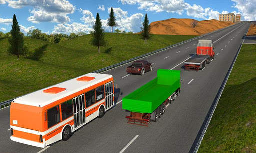 Racing In Bus 3D screenshot 5
