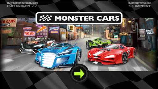 Monster Cars Racing byDepesche screenshot 1