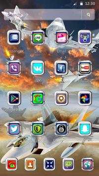 Latest Warplanes Launcher Theme screenshot 6