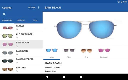 Maui Jim Trade Account Catalog screenshot 5
