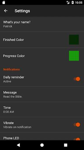 Bible Reading Chart screenshot 3