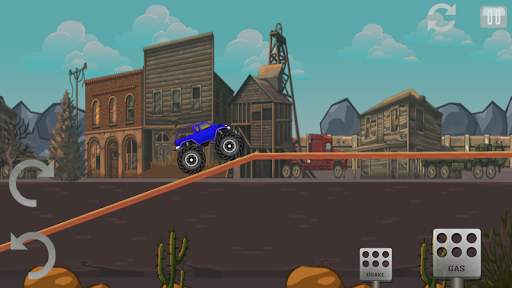 Monster Fire Rider: Monster Truck Drive Game 2019 1 تصوير الشاشة