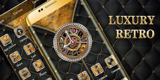 Luxury Retro GO Launcher Theme screenshot 5