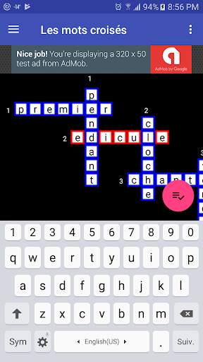 Les mots croisés screenshot 2