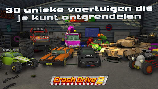 Crash Drive 2 - Racing 3D game screenshot 1