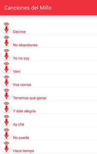 40 Canciones de River Plate - Cantos del Millo screenshot 2