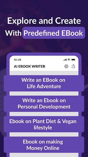 AI Ebook Generator-Create Book screenshot 4