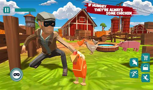 Angry Farmer Thief Bling screenshot 2