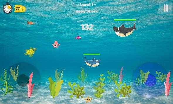 Feeding Baby Shark Music : 2 Players screenshot 1