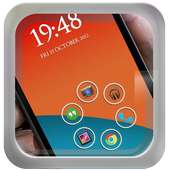 Kitkat launcher theme