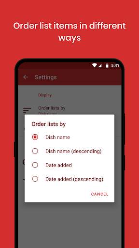 Dish Wish: Wish List App for Food screenshot 4