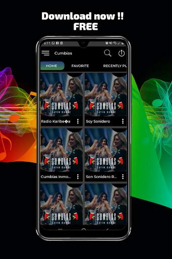 Latino Music - Cumbias screenshot 5