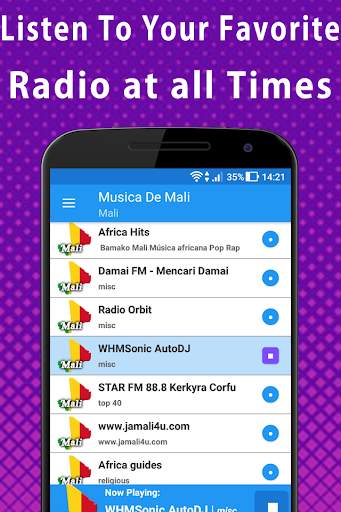 Mali Radio Stations Online - Mali FM AM Music screenshot 4
