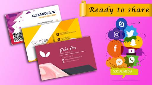 Business Card Maker & Visiting Card Maker screenshot 6