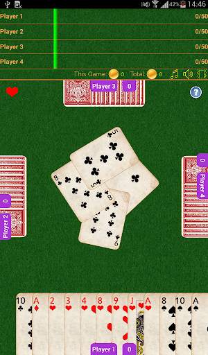 Hearts (Offline Multiplayer Card Game) screenshot 9