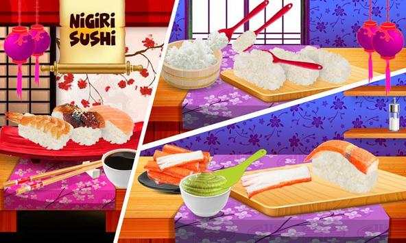 Rainbow Unicorn Sushi Maker! DIY Cooking Game screenshot 4
