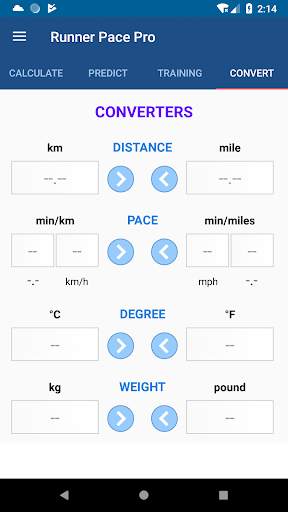 Pace Calculator Pro Running App FREE by StripeFit 5 تصوير الشاشة