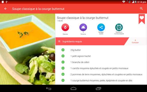 Recettes de soupe screenshot 17