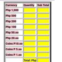 Money Counter Calculator