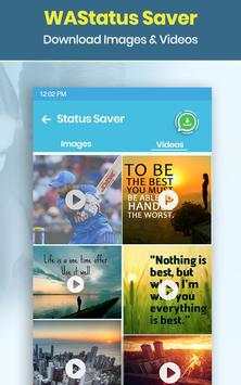 Video Downloader- WAStatus Saver 2 تصوير الشاشة