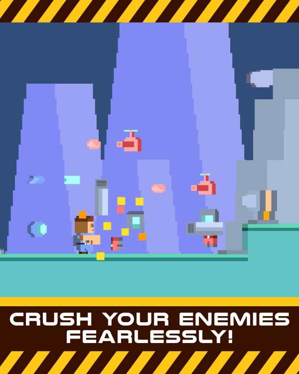 Plasma Dash - Run And Gun Endless Arcade game скриншот 3