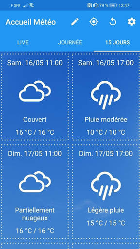 Accueil Météo screenshot 5