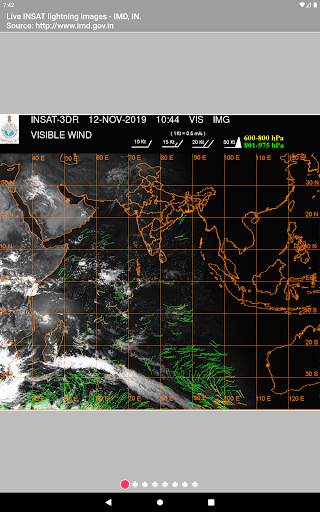 Live all India satellite weather status. screenshot 16
