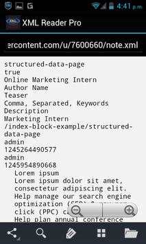 XML Reader Lite screenshot 3