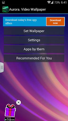 Aurora. Video Wallpaper screenshot 6