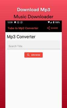 Tube tool Mp3 Converter - Download Music Player screenshot 3